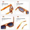 Retro Sunglasses for Women Men Classic 70s Vintage Trendy Aviator