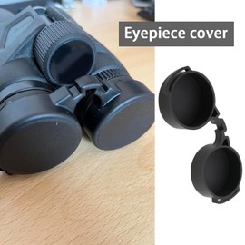 SING F LTD 2Pcs 41-42mm Rubber Eyepiece Cover Binocular Rain Guard Protection Cover Ocular Lens Cover Lens Accessories Compatible with 8x42mm 10x42mm 12x42mm Binoculars