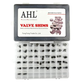 AHL 7.48 mm, 141 pieces, 3 per thickness, 1.20 mm-3.50 mm valve shim valves for Z1000 2003-2008 2010