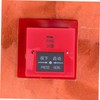GANAZONO Emergency Glass Break Alarm Button Easy Installation for Fire