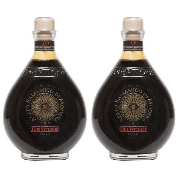 Due Vittorie Oro Gold Balsamic Vinegar of Modena. Highest score