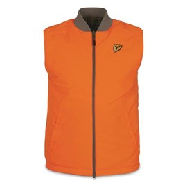 SCENTBLOCKER Scent Blocker Shield Series Evolve Reversible Vest, Hunting Vest for Men (RT Edge/Blaze, X-Large)