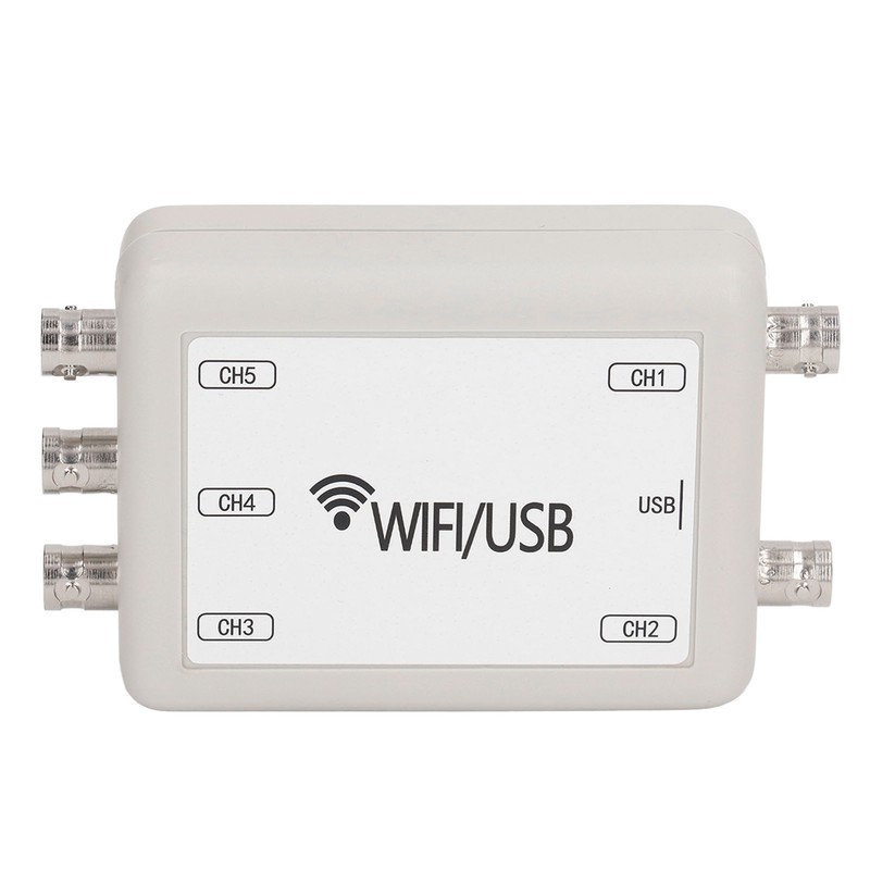 Virtual Oscilloscope WIFI USB 5 Channel Portable Handheld PC Mobile