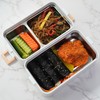 gimmiebox premium stainless steel bento box lunch box with compartments