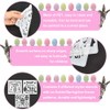 BUZIFU Easter Stencils Templates, 8 Pcs Plastic Drawing Painting Stencils