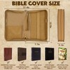 Bible Cover Case for Women with Detachable Shoulder Strap &