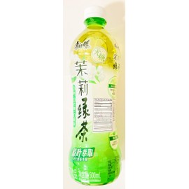 Jasmine Green Tea Drink, Sugar-Free, 500ml Bottle, 6 Bottles