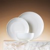 KINGSTONE Bone China Dinnerware Sets, 12-Piece Dinnerware Set for 4,