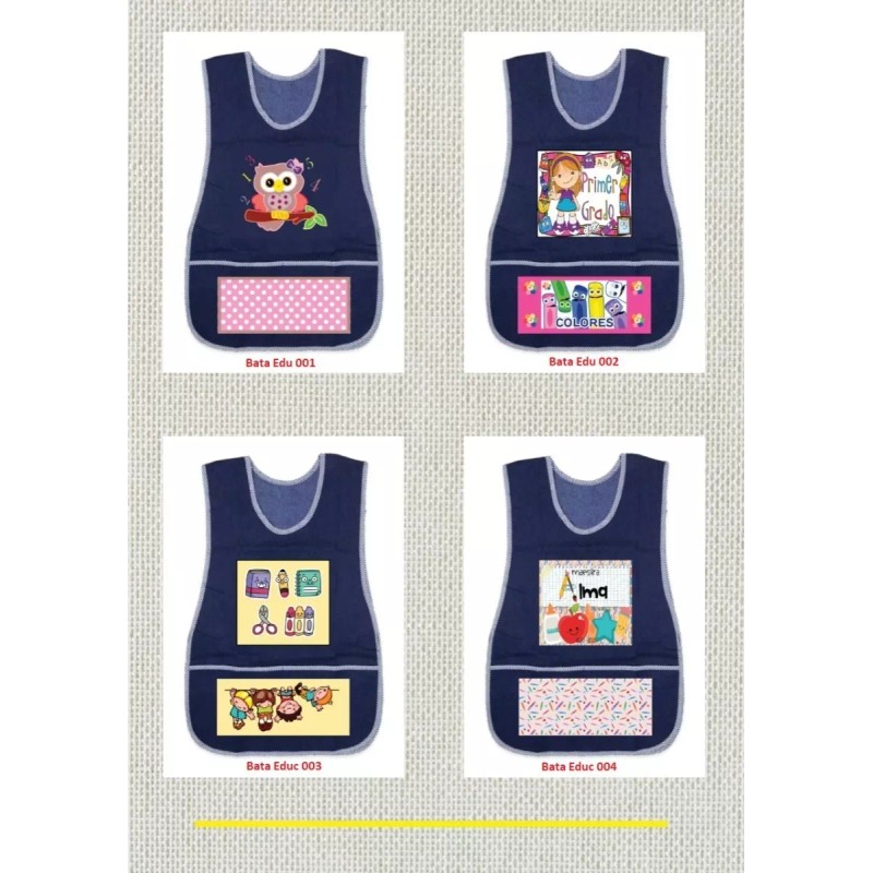 Bata Educadora 3 Batas Educadora