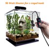 PULACO 50 Watt Small Aquarium Betta Heater for 1-10 Gallon