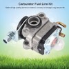 Carburetor Kit, Carburetor Carb Fuel Line Kit Fit for Honda
