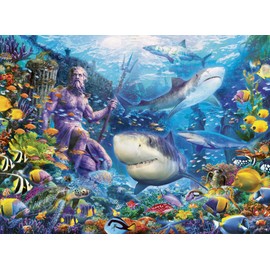 Ravensburger King of The Sea 500 Piece Jigsaw Puzzle for Adults - 15039 - Every Piece is Unique, Softclick Technology Means Pieces Fit Together Perfectly