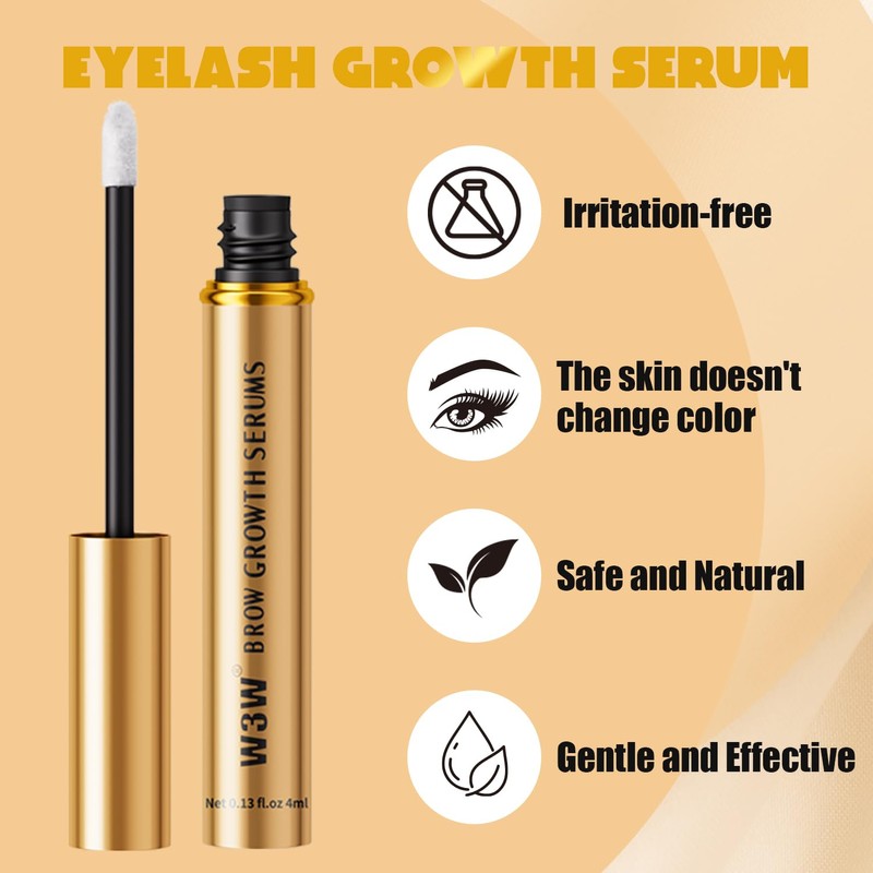 Eyebrow Growth Serum,W3W Eyebrow Enhancer for Boost Lash Growth Serum,