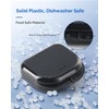 JMU Retainer Case with Vent Holes, Mouth Guard Case Dental