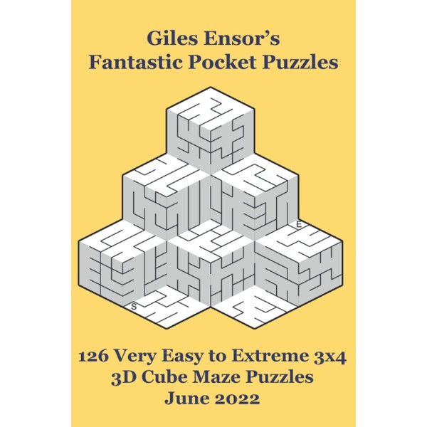 Giles Ensor's Fantastic Pocket Puzzles - 126 Very Easy to