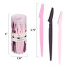 36pc Face & Body Razors Set - Pink & Black
