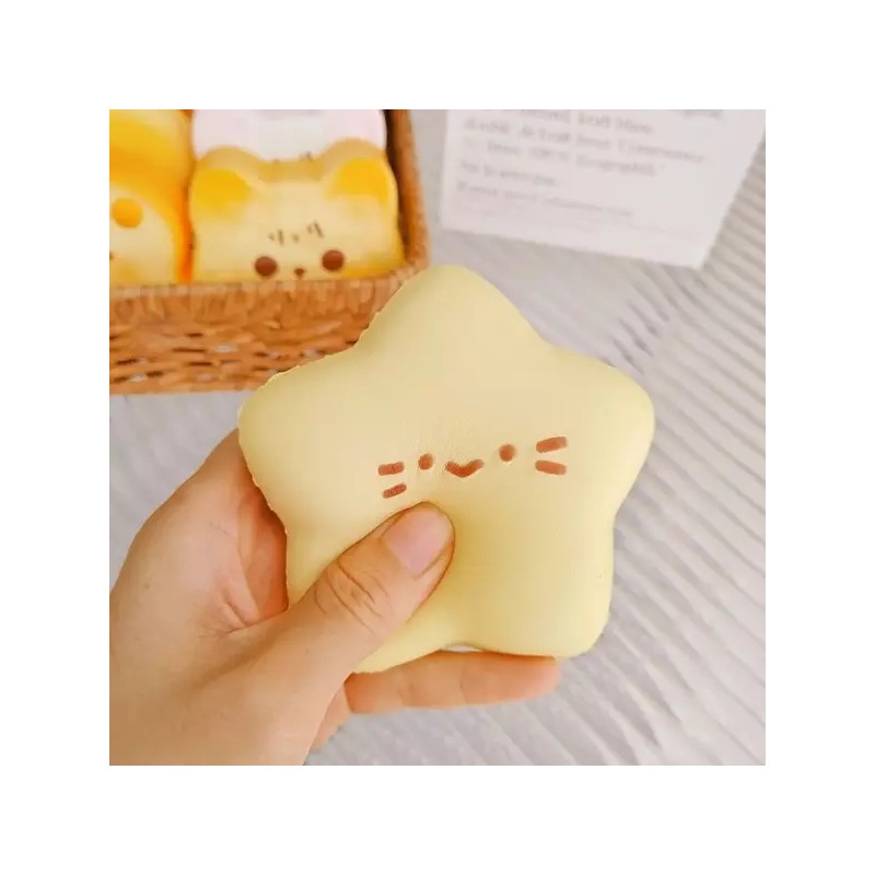 Posilove 포시러브 클라우드 필터 미니쿠션 쿠션 본품미니쿠션 기획세트 [Q. 별노란색]