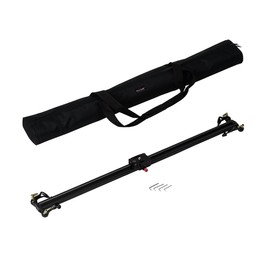 Fotodiox Pro SlideCam 1000-39" Video Slider Stabilizer, DSLR Camera Track Slider, Linear Stabilization Rail System with Ball-Bearing Slide Mechanism, Adjustable Legs and Carrying Case