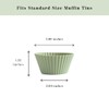 The Silicone Kitchen Reusable Silicone Baking Cup Silicone Muffin Liners
