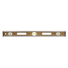 BAMBOO WOOD LEVEL -24" ALUMINUM "I" BEAM