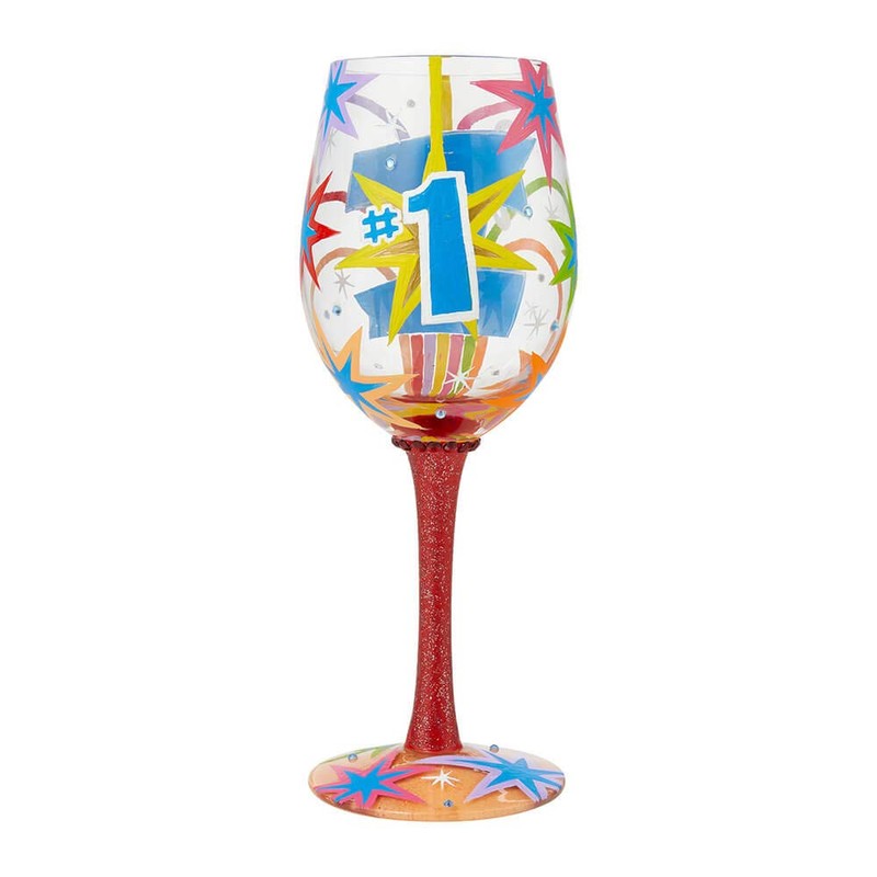 enesco Lolita ワイングラス YOU'RE THE BEST 6008461