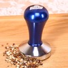 Stainless Steel Coffee Tamper Barista Espresso Maker Grinder Handmade 57.5mm