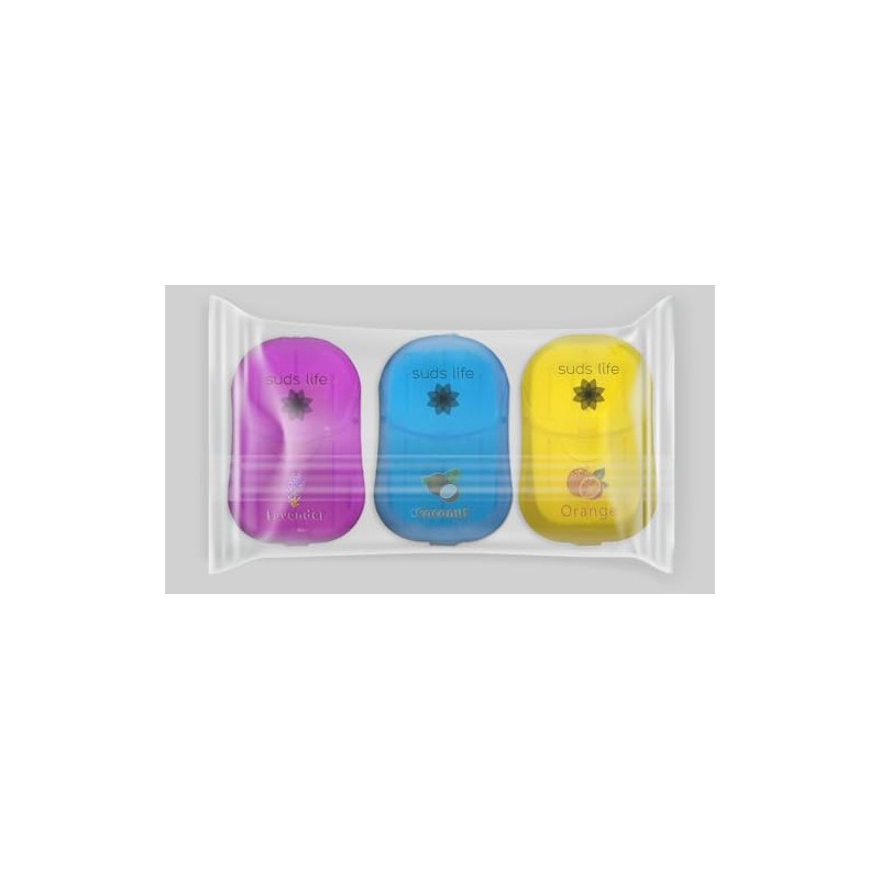 SudsLife Hojas de jabón de papel (150 hojas) Paquete de
