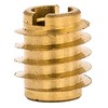E-Z LOK Knife Threaded Insert for Hard-Wood, Brass Thread Inserts