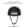 Bike Helmet with USB Rechargeable Light Safety Helmet Adjustable Mountain