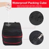 Waterproof Compression Packing Cubes , 3 Layer Extral Large Compression