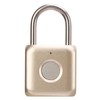 Fingerprint Padlock IPX2 Waterproof Smart Keyless Biometric Thumbprint Lock for