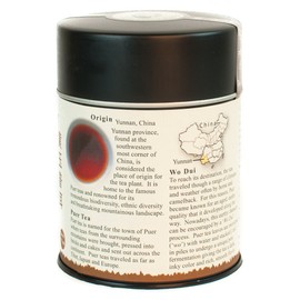 The Tao of Tea The Tao of Tea, Topaz Puer Pu-er Tea, Loose Leaf, 3.5 Ounce Tin