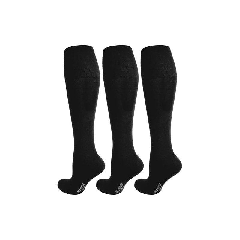 normani 6 Pairs Original Business Knee Socks Cotton with Elastane