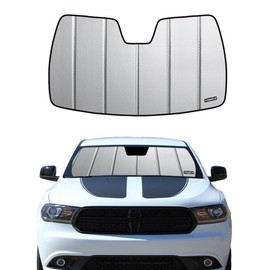 Pigenius Windshield Sun Shade for Dodge Durango 2021-2025 Front Window Sunshade - Safeguard
