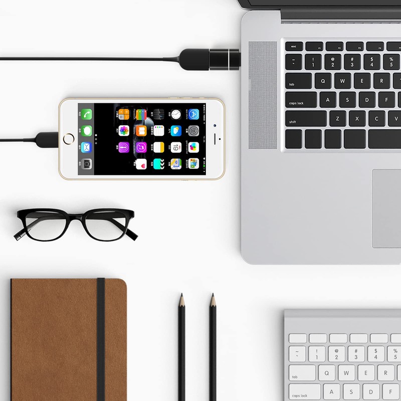 HEEDU Adaptador USB C a USB 3.0, Adaptador USB C(2