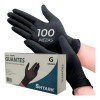 Guantes De Nitrilo Vinil Libre De Latex Sin Polvo Azul