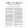 Framed Classic LDS The Family A Proclamation To The World,