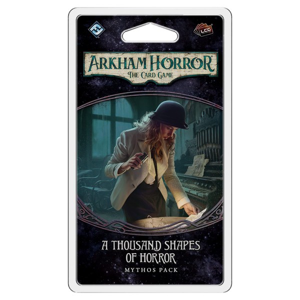 Fantasy Flight Games Arkham Horror The Card Game A Thousand Shapes of Horror Mythos Pack | Horror Game | Mystery Game | Cooperative Card Game | Ages 14+ | 1-2 Players | Avg. Playtime 1-2 Hrs | Made