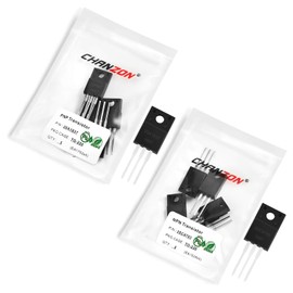 Chanzon Pack of 10 2SA1837 2SC4793 (5 pieces 2SA1837 + 5 pieces 2SC4793) TO-220 bipolar junction transistor assortment - BJT PNP + NPN new original