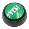 ANCLLO 2PCS Sound Buttons Yes No Button for Funny Party