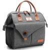 Lekespring Insulated Lunch Bag for Women, Leakproof Reusable Lunch Tote