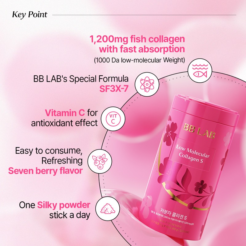 BB LAB [BB LAB]Intensive Low Molecular Collagen S 2g*30sticks
