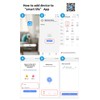 HapIntlNex Smart Plug, WiFi Outlet Compatible with Alexa & Google