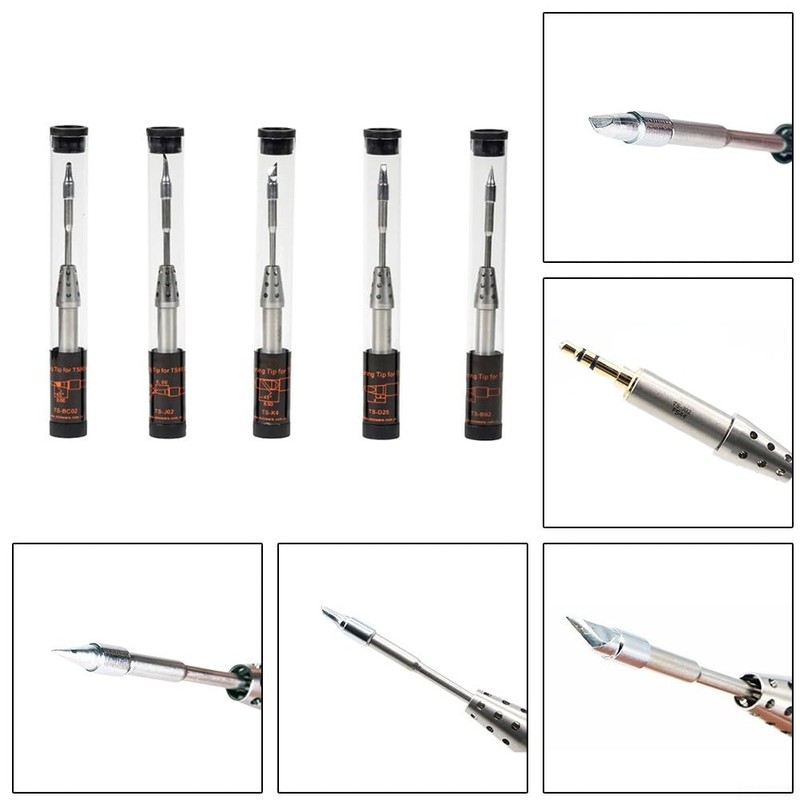 TS80P B02 BC02 D25 K4 J02 Soldering Iron Tip Replacement