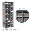 coastal rose Hanging Shoe Organizer, 30 Sections Hanging Shoe Organizer