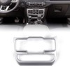 JeCar Silver Center Console Window Control Panel Trim Cover for