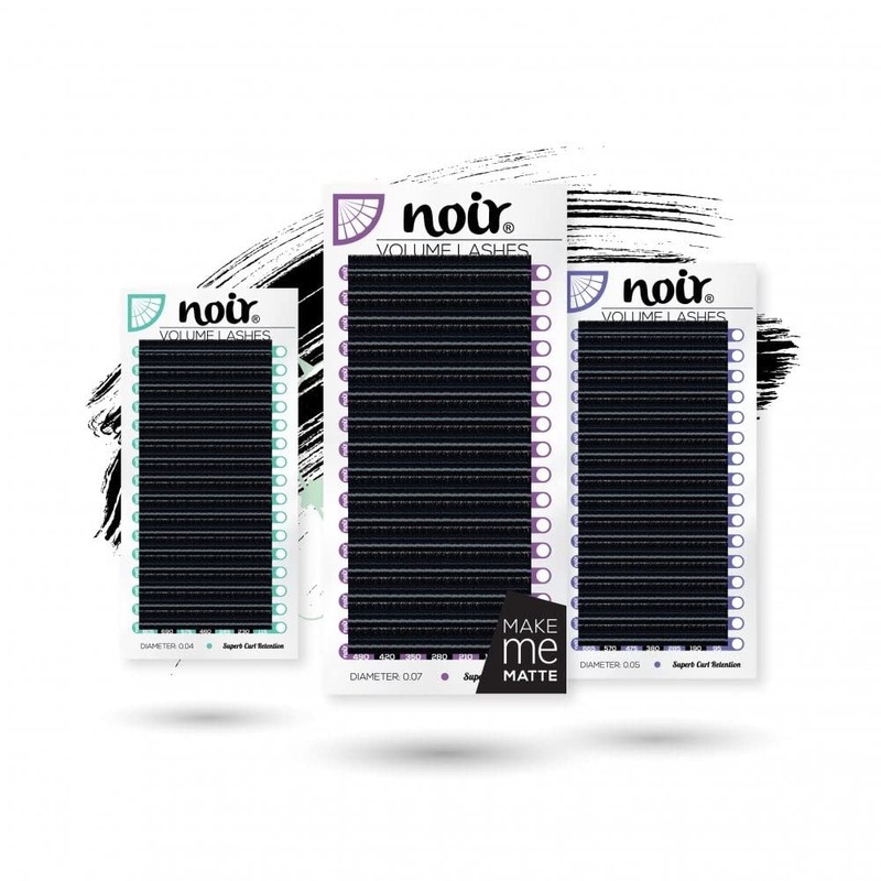 Noir Volume Lashes Mega Volume Lashes Individual 0.05 C curl