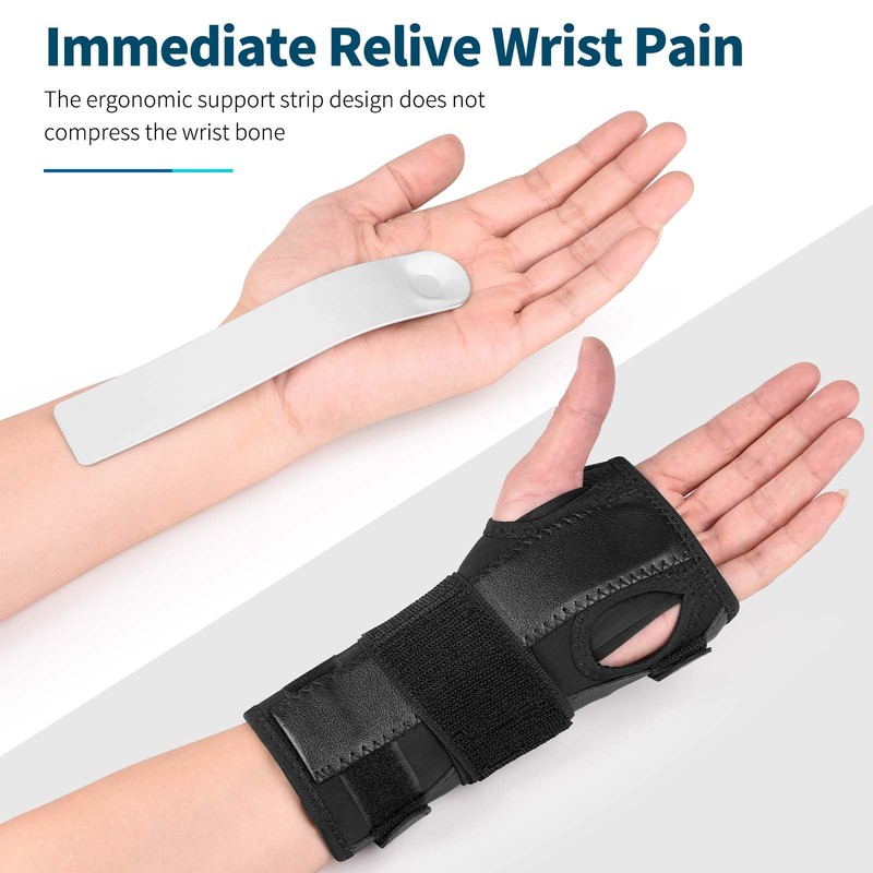 Apasiri Wrist Support, Wrist Splint for Right/Left Hand, Wrist Support