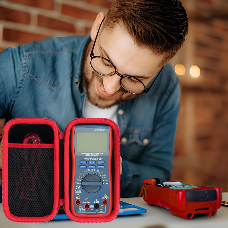 Peyyargo Storage Case Compatible with AstroAI Digital Multimeter Analyzer TRMS