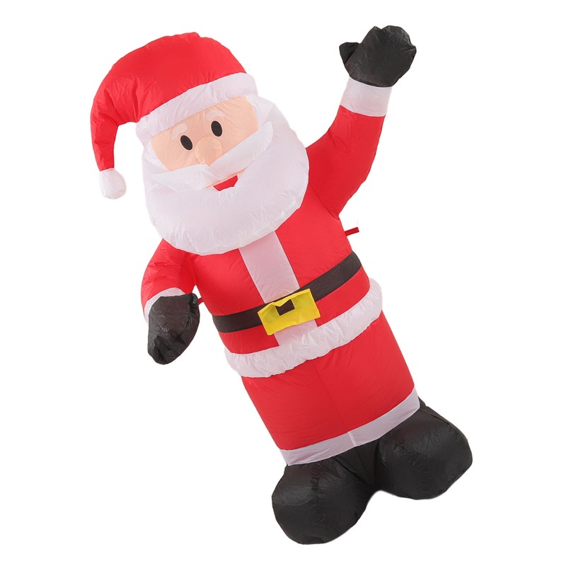 Christmas Inflatable Santa Waterproof Tear Resistance Inflatable Santa Decoration with